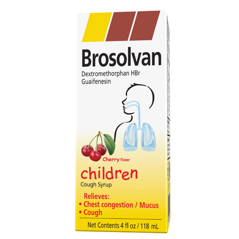 Brosolvan Children Cherry Flavor cough syrup